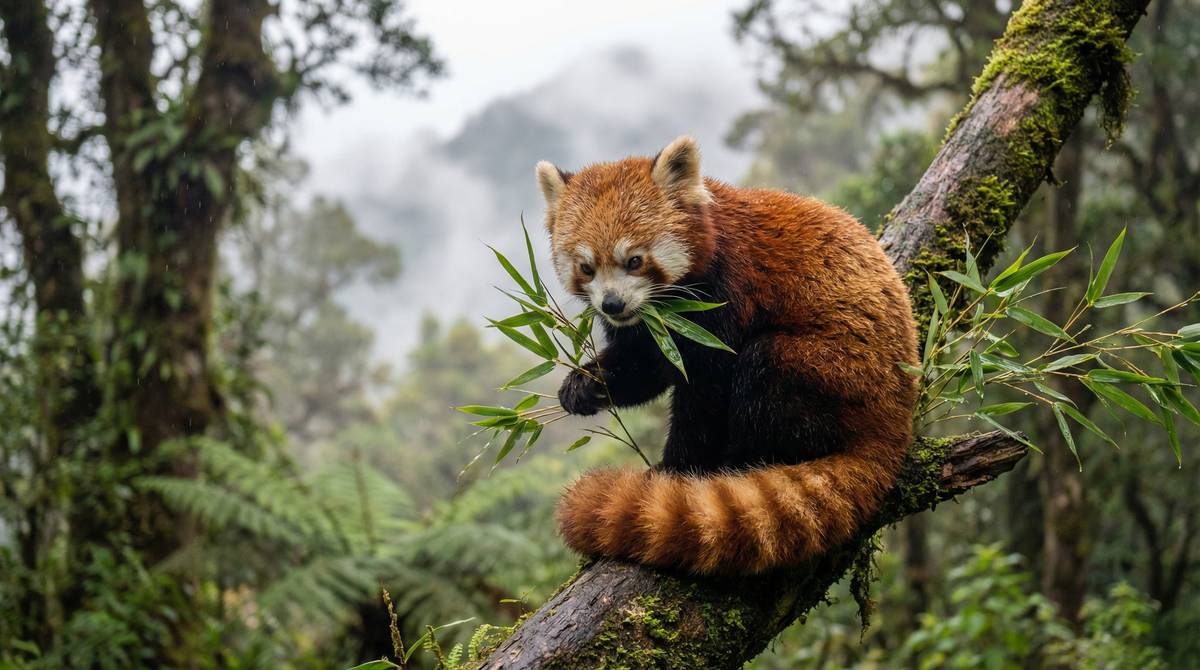 猎奇小熊猫视频 - 竹林精灵